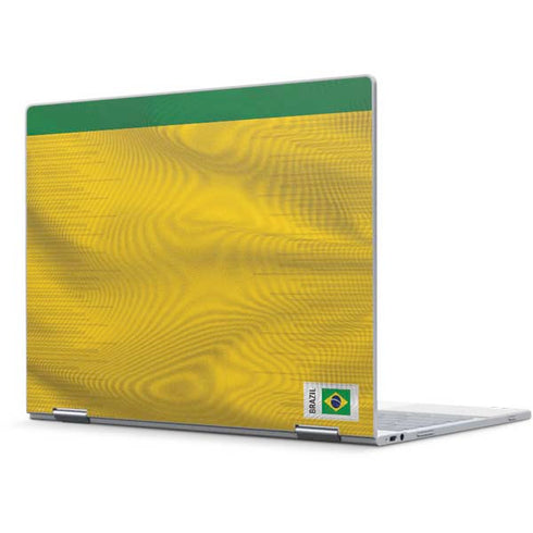 Brazil Soccer Flag Pixelbook Skin
